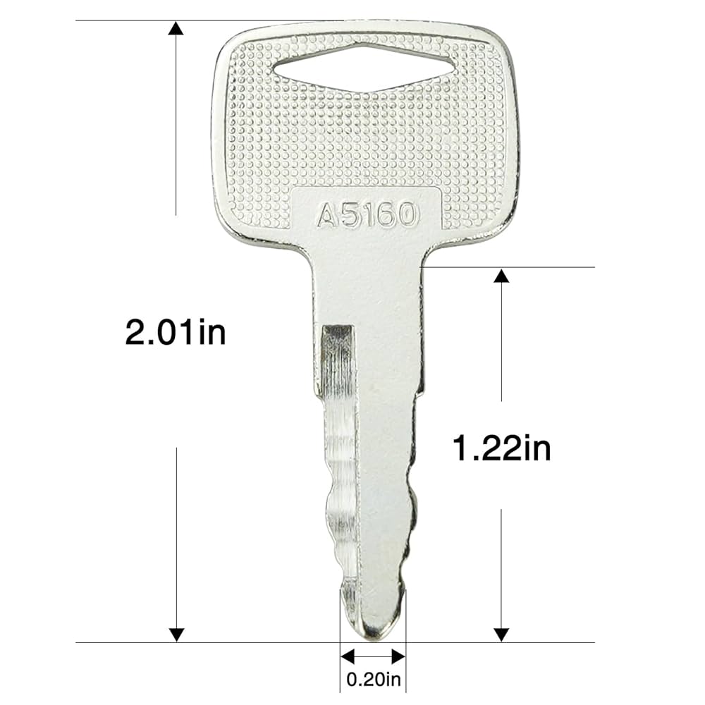 Amazon.com: 6PCS 91A07-01910 Ignition Keys A5160 Replacement